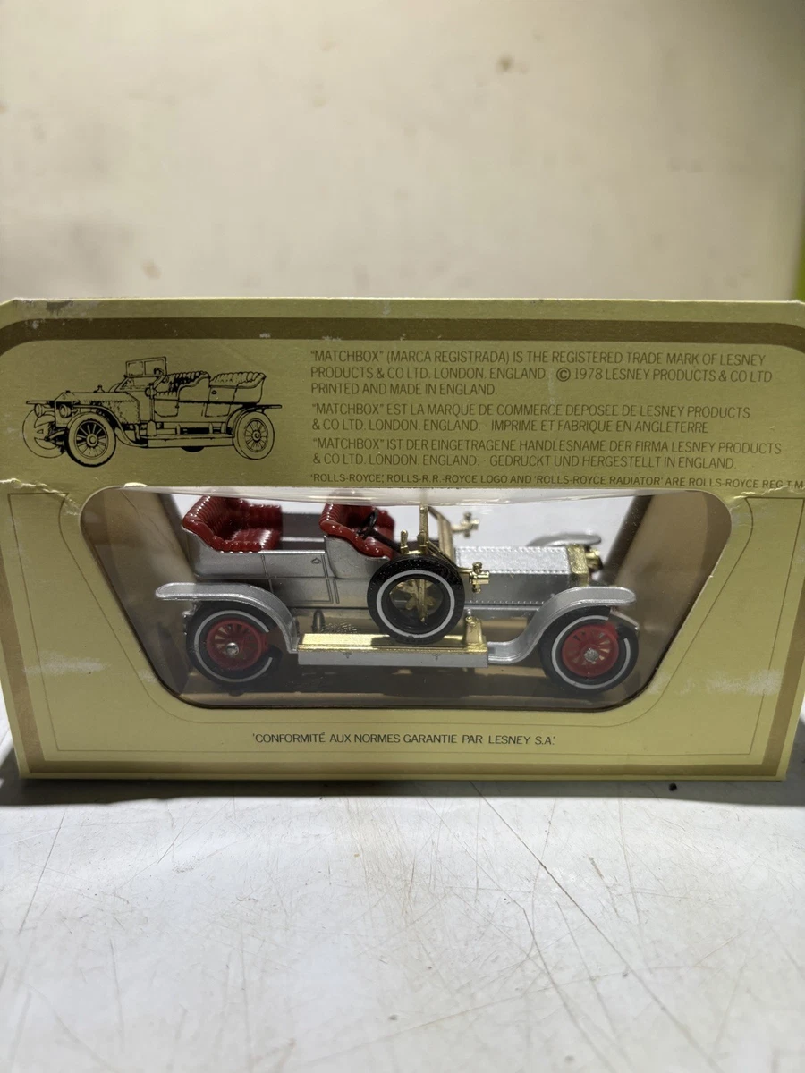 Matchbox Models of Yesteryear Rolls-Royce 1906 Vehicle Year