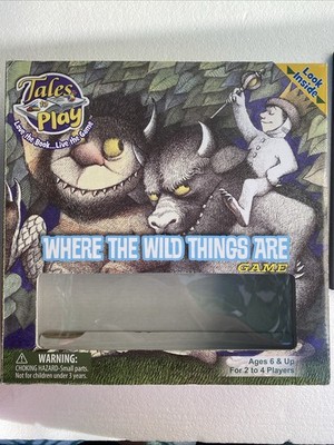 Where the Wild Things Are - 2011 Tales To Play Patch Board Game 100% COMPLETE