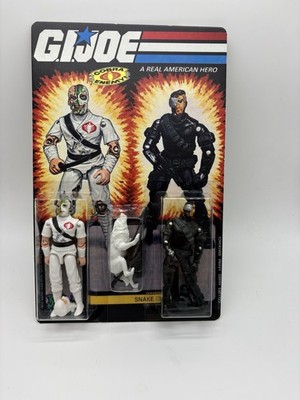 GI JOE COBRA Black Major Snake Eyes With Timber /storm Shadow