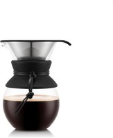Bodum Pour Over Kaffeebereiter Kaffeemaschine Permanentfilter Glas 8 Tassen 1.0L