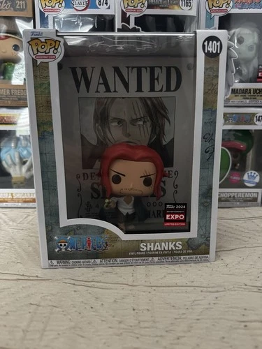 Funko Pop! Vinyl One Piece Shanks #1401 Entertainment Expo Limited Edition