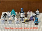 Star Wars Lego Minifigure Bundle - High Total Worth. Some Retired! Some Rare!!