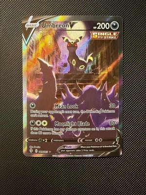 Umbreon V - 189/203 - Pokemon Evolving Skies Alternate Art Ultra