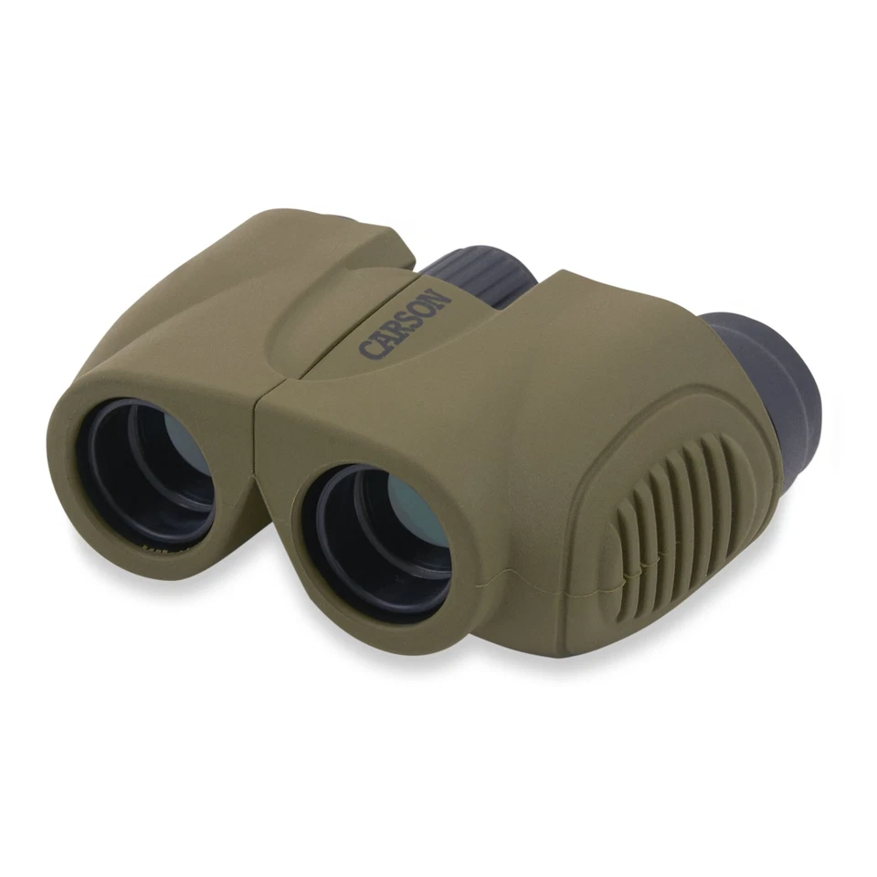 Carson JR Series 8x42mm Roof Prism Binocular, Matte, Green, jr-842 - Image 2 of 4