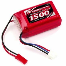 Robitronic Batteria Compatta LIPO 1500Mah 7,4v per RICEVENTE - R05201
