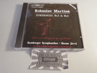Bohuslav Martinu: Sinfonien No.5 + No.6 [CD]. Martinu, Bohuslav,  Bamberger Symp