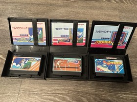 Namcot Famicom Bundle - Namco Classic, Family Tennis, Family Pinball - JP