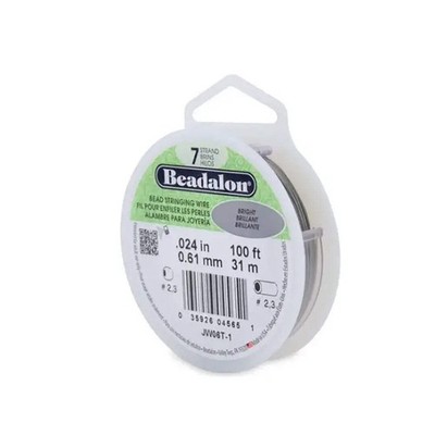 Beadalon 7 Strang Edelstahldraht 0,024 Zoll (0,60 mm)