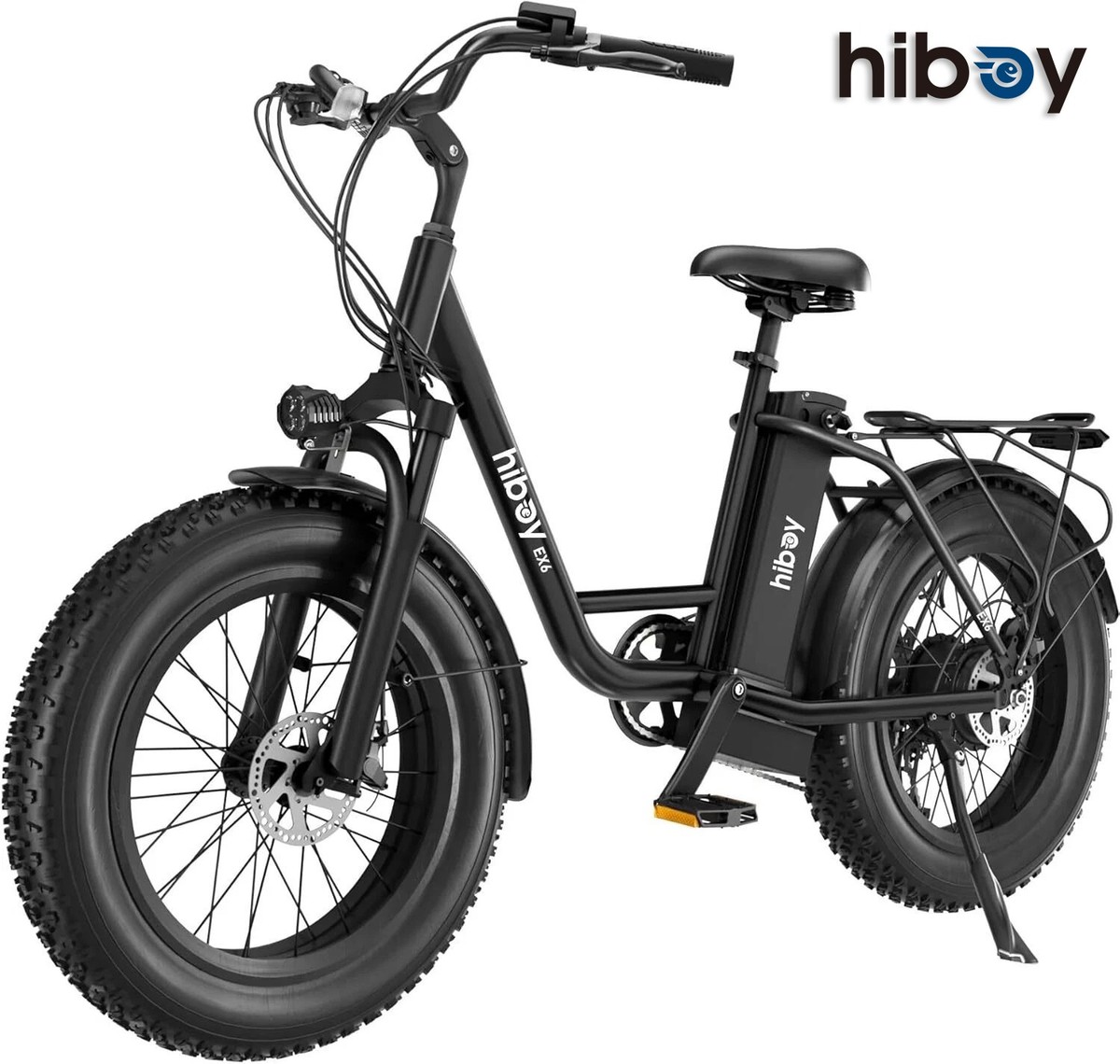 Vélo Électrique Fat Bike CB4 16 Pouces – 250W, Batterie 48V 10,4Ah, Autonomie 50km, Double Suspension, Selle Biplace