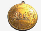 1909 NEW YORK HUDSON-FULTON CELEBRATION WITH EXPLORERS AND AMERICAN FLAG KEY FOB — photo 3