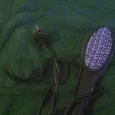 Electric Hair Straightening Brush, Plastic He...
