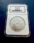 1883 O Morgan Silver Dollar $1 NGC MS63 - Vintage Slab & Label