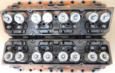 Gm 14011034 Sb Chevy Bowtie Cast Iron Heads 2.021.60 184cc Int 64cc Chamber