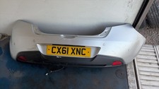 MAZDA 2 2011-2015 REAR BUMPER SILVER