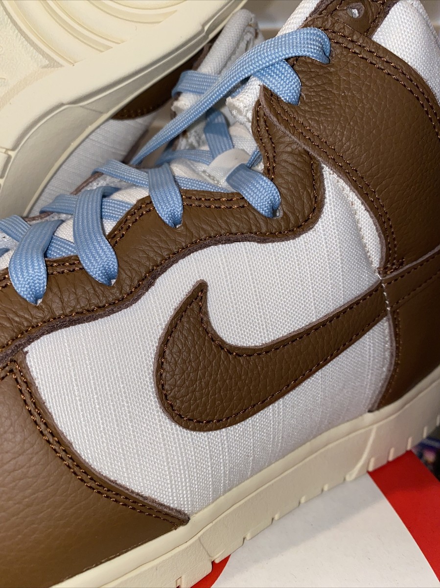 Nike Dunk Hi Retro PRM Pecan Sail Worn Blue Off Noir DQ8800 Nike Dunk Hi Retro PRM Pecan Sail Worn Blue Off Noir DQ8800