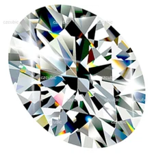 CUBIC ZIRCONIA LOOSE STONE EXCELLENT QUALITY OVAL SHAPE 7A CLEAR U.S.A SHIPPER 3