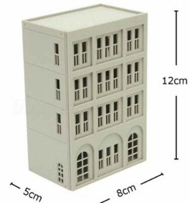 1:150 N Scale train sand table landscape DIY middle eastern style building 