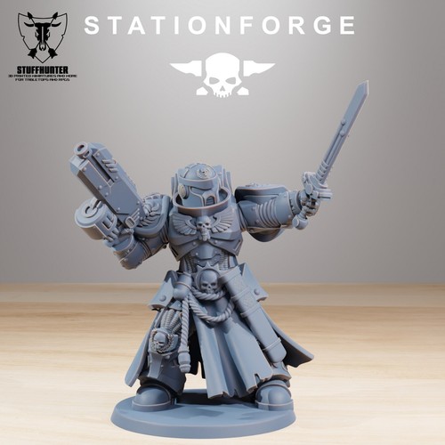 Socratis Guardmen (10) - Station Forge - Scifi Marines Wargaming Grimdark - Picture 7 of 15