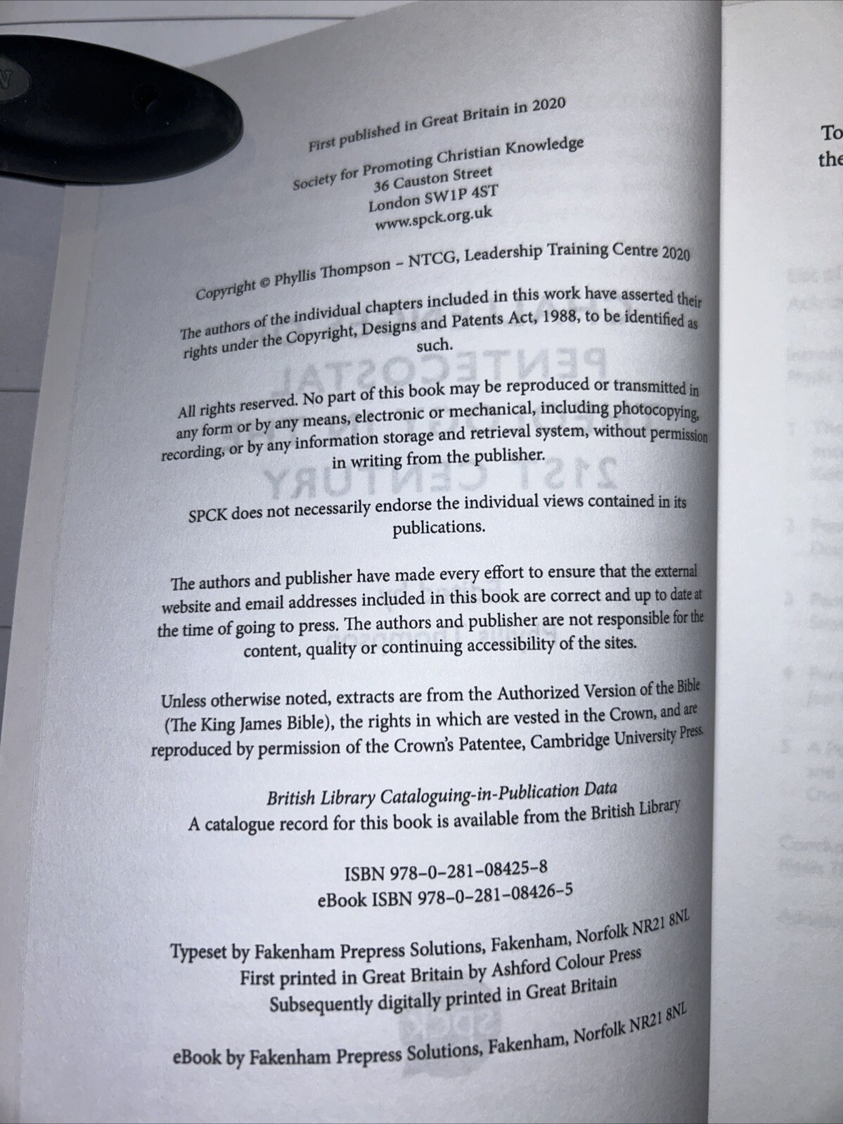 Challenges of Pentecostal Theology in the 21st Century - Phyllis ...