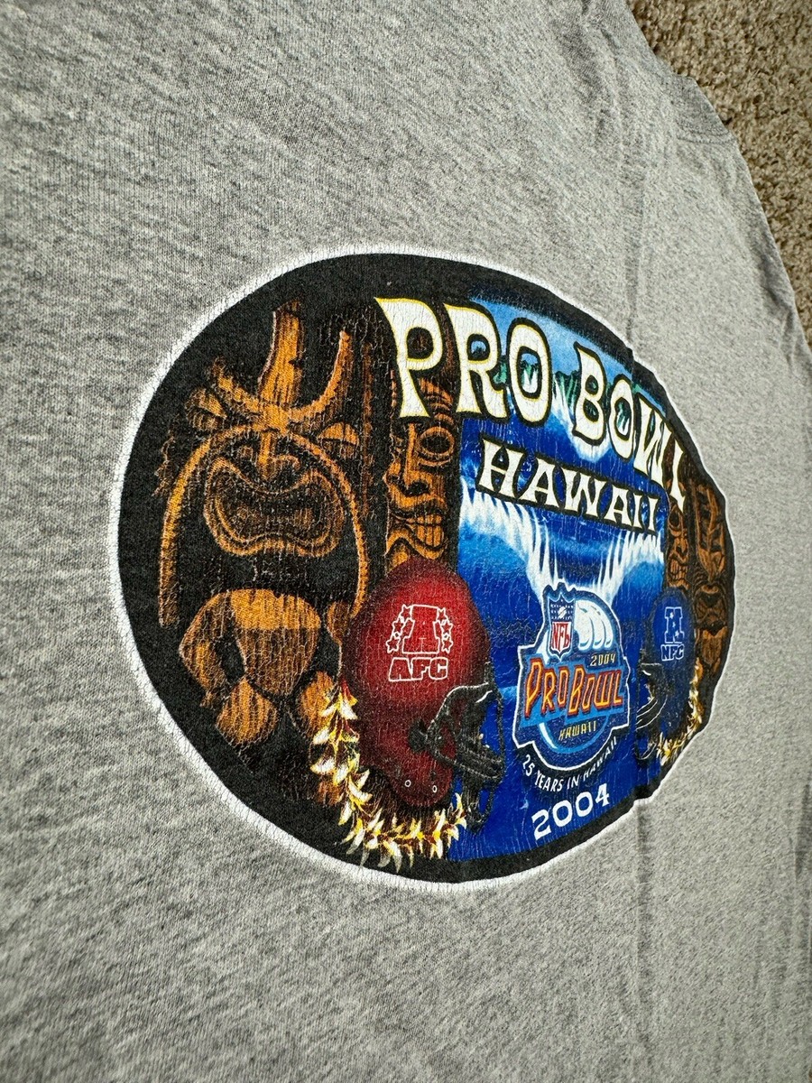 Rare Hawaii Pro Bowl Game T Shirt Men Size XXL Reebok NFL AFC vs
