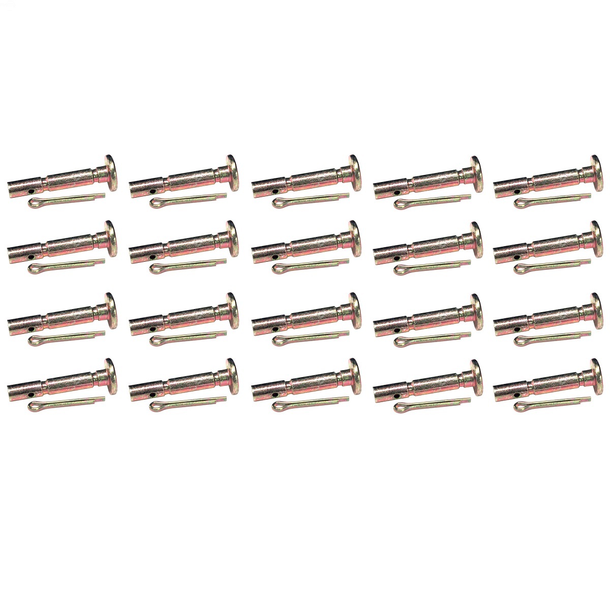 MTD 6-Pack Genuine OEM Replacement Cotter Pins – 714-04040 Bow Tie Hitch Pins, Compatible With Craftsman, Troy-Bilt, Yard Man, Columbia, And More Lawn Mower & Snow Blower Models