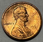 UC 1991 No Mint Mark Lincoln penny with missing “1” in date Error Weak Strike — photo 8