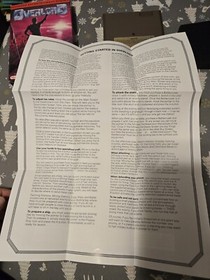 Overlord (Nintendo NES) CIB 100% Complete W/ Poster! NEAR MINT to MINT!