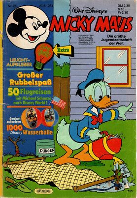 Micky Maus Heft Nr. 26 1984 Walt Disney Egmont Ehapa Verlag GmbH