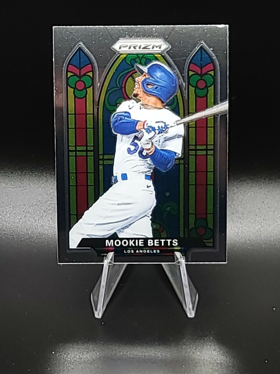 2021 Panini Prizm - Stained Glass #SG-2 Mookie Betts Los Angeles
