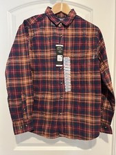 Nwt Eddie Bauer Mens Bristol Flannel Size Small