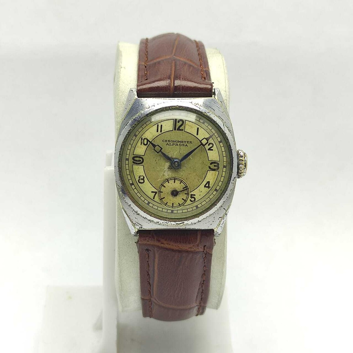 Alprosa Chronometer Manual Winding Sub-Second Vintage Women's