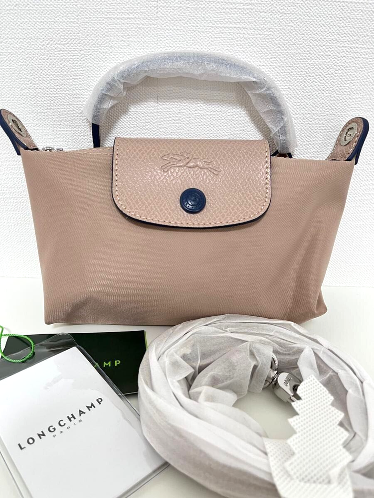Longchamp Le Pliage XS Pink Shoulder Mini Bag pouchOutlet Unused Neｗ Japan