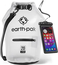 Waterproof Dry Bag with Zippered Pocket - Waterproof Dry Bag Backpack Keeps Gear