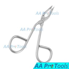 Scissors Flat Tip Eyebrow Tweezers Clamp Clipper Eyebrow Handled Removal