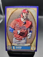 2021 Topps Gypsy Queen Indigo /250 Bryce Harper #215 - Phillies 