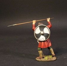 JOHN JENKINS VIKINGS  SAXONS SX-50A ANGLO SAXON FRYDMAN DEFENDING WITH SPEAR