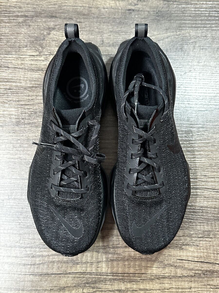 Nike ZoomX Invincible Run FK 3 Triple Black DR2615-005 Men's Nike ZoomX Invincible Run FK 3 Triple Black DR2615-005 Men's