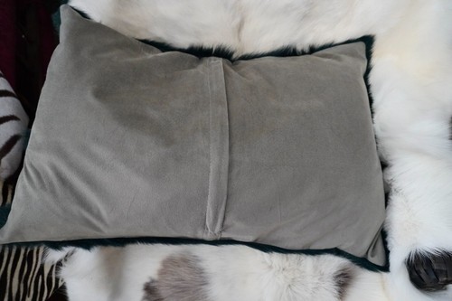 Deep Forest Green - A Superb Quality Lapin Cushion Cover - Foto 3 di 5