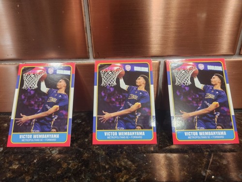 Victor Wembanyama France Promo RC Rookie Card MINT Xs 3 HOT Cards 