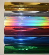 Hot Foil Stamping Paper Heat Transfer Printing Color Width Choice Cutting