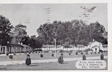 B-Line Motor Court US 30 Blair NE 1951