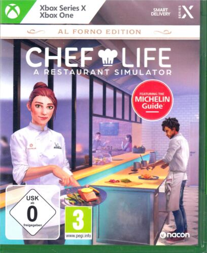 Chef Life - A Restaurant Simulator - Xbox Series X - Neu - Deutsche Version - Afbeelding 1 van 3