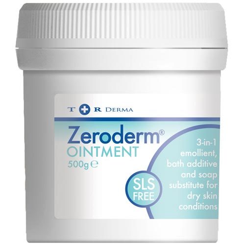 Zeroderm 3in1 Rich Emollient Ointment and Bath Additive Large 500g Tub - Image 8