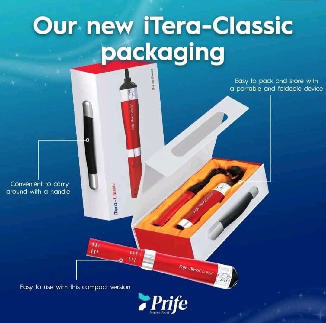 ヘアドライヤーiTeraCare Classic Prife International社製