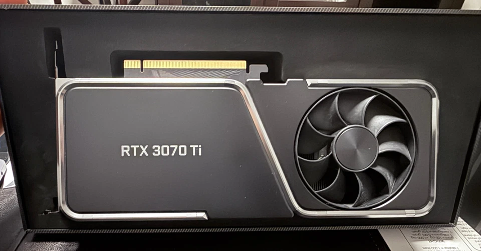 NVIDIA GeForce RTX 3070 Ti Founders Edition 8GB GDDR6X Graphics Card... - Image 4 of 4