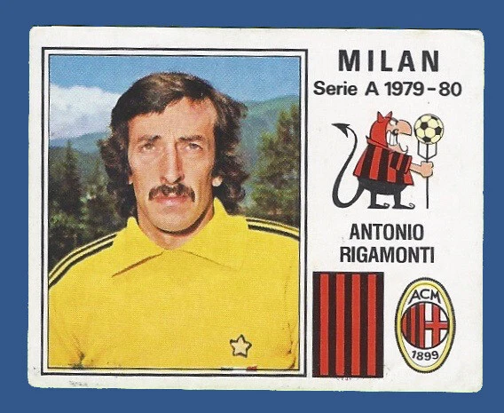 Ruben Buran - A.C. Mlan 1981-1982 | Foto d calco, Calcator, Calco