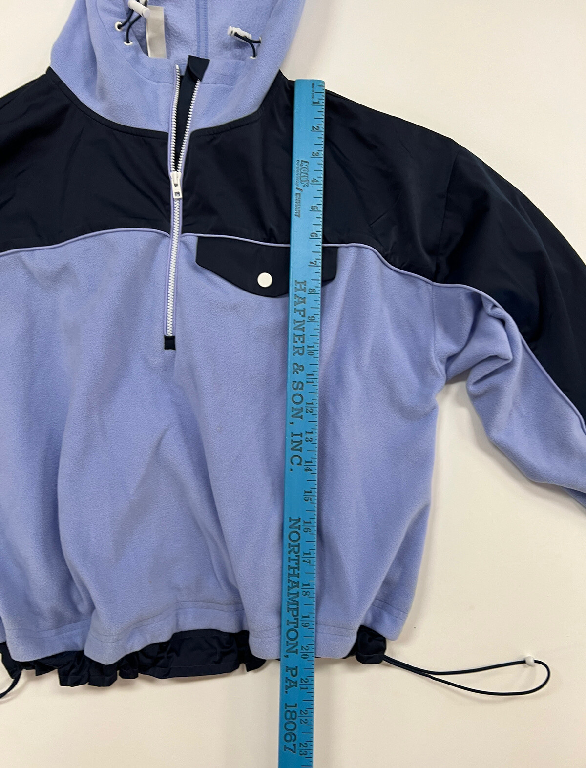 Athleta Zion Micro Fleece Pullover 1/2 Zip 511865 Vi… Gem