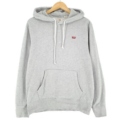Vintage Levi's Hoodie Hooded Jumper Men Grey Cotton Hi2 Size Vintage Levi's Hoodie Hooded Jumper Men Grey Cotton Hi2 Size