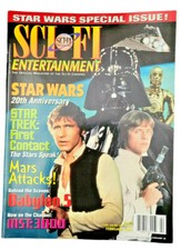 Star Wars Movie Magazine Lot (3) 1994, 97, 1999 Cards, Movies, Facts Poster