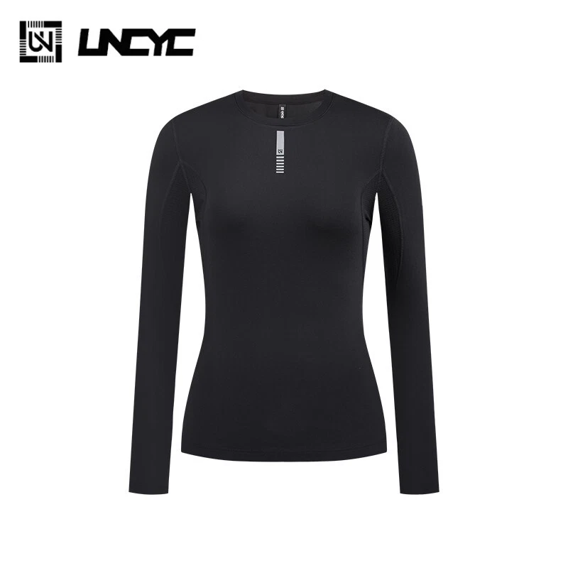 Women's Cycling Base Layers Bicycle Undershirt Thermal Fleece  Long Sleeve Road - Image 2 of 4